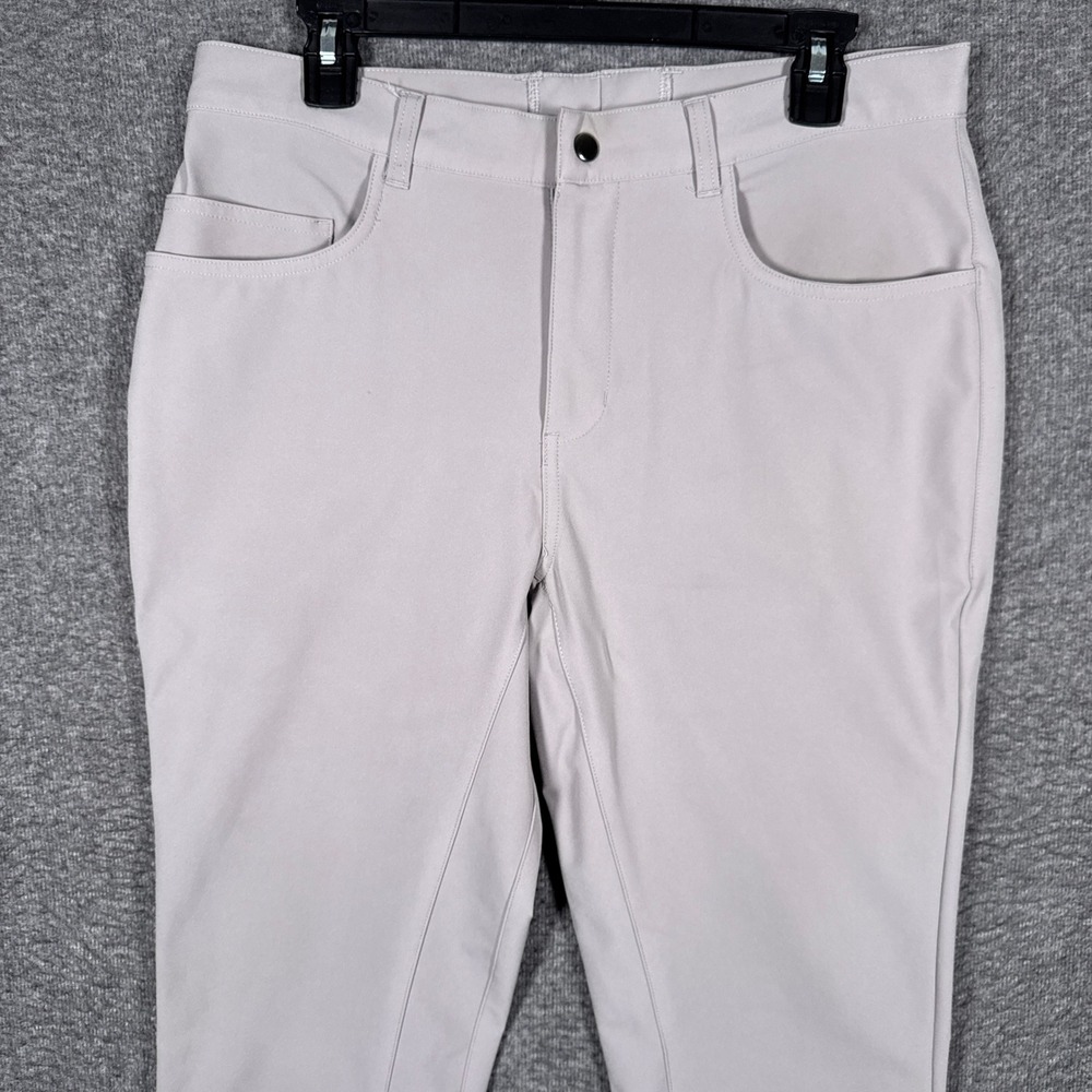 State & Liberty Tech Pants Mens 33x32 Grey Athletic Fit 4-Way‎ Stretch Wicking